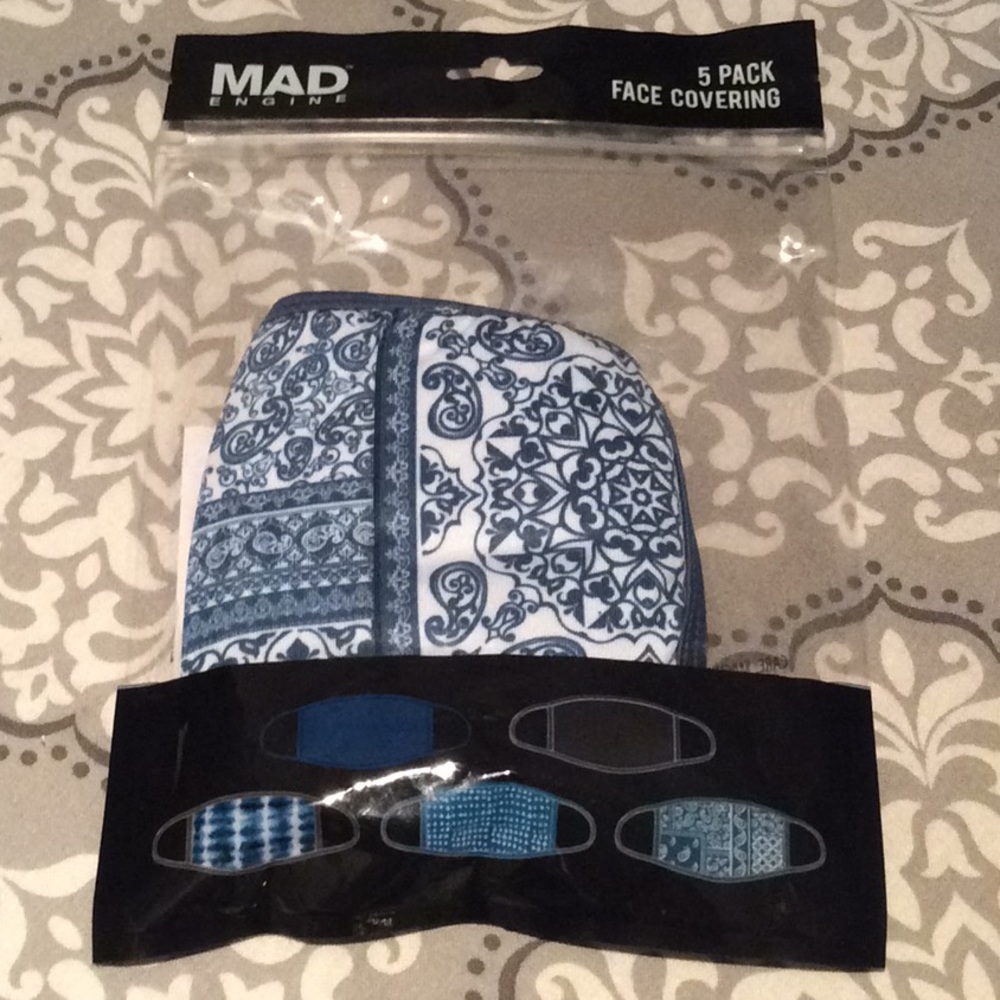 Mad Engine Unisex Adult 5 Pack Fun Prints One Size